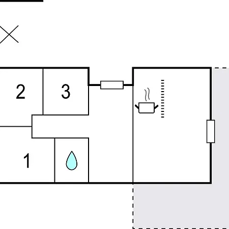 בית נופש 3 Bedroom In
